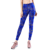 Load image into Gallery viewer, Paisley Peacock Leggings
